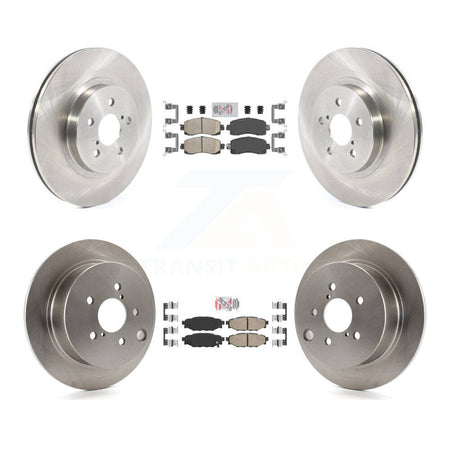 Front Rear Ceramic Pads And Disc Brake Rotors Kit For Subaru Crosstrek Impreza K8A-103558