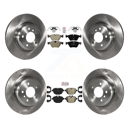 Front Rear Semi-Metallic Pads And Disc Brake Rotors Kit For BMW 528i xDrive K8A-103642