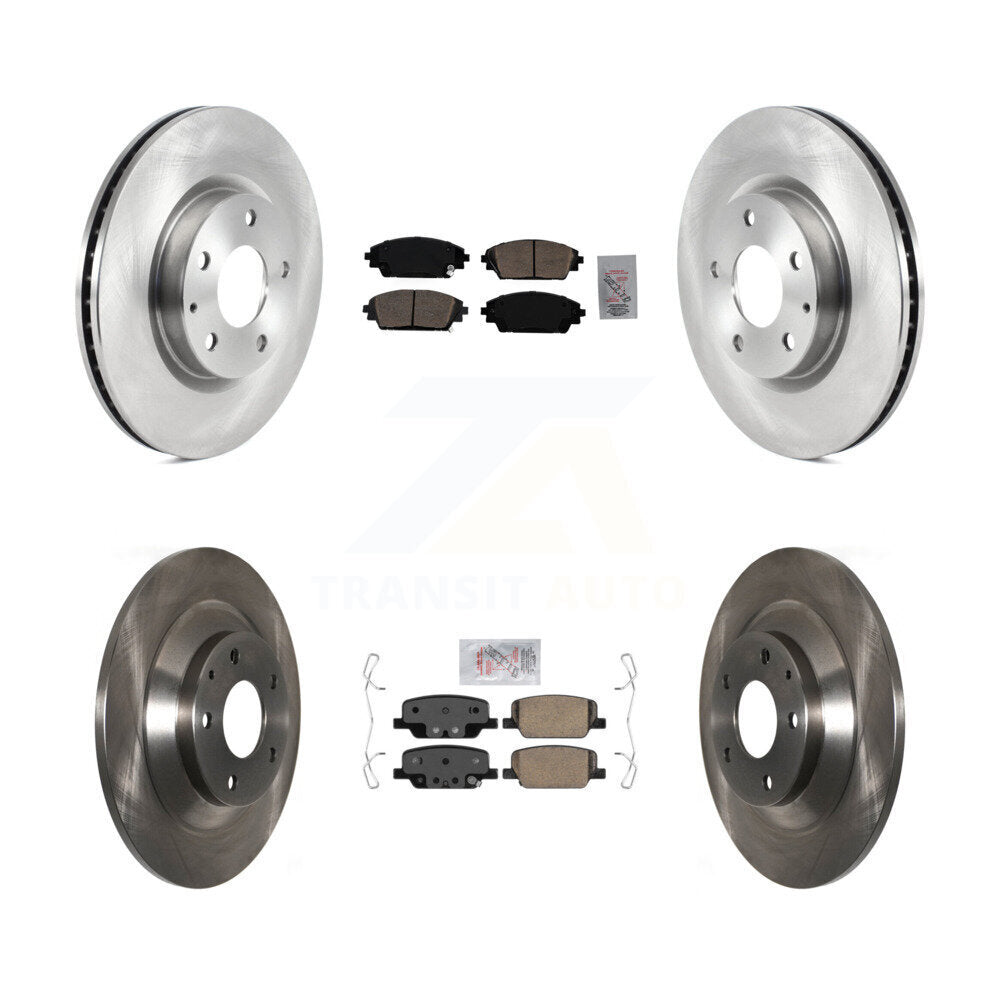 Front Rear Ceramic Pad And Brake Rotor Kit For Mazda CX-30 With 302mm Diameter K8A-103655