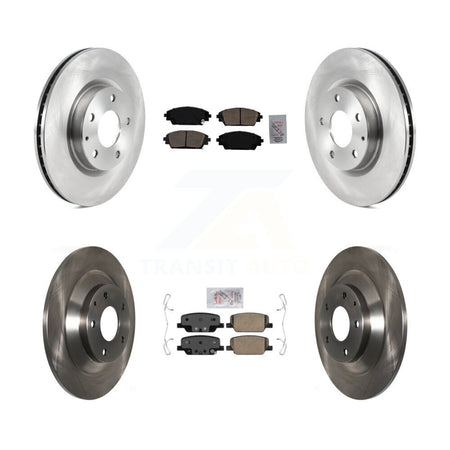 Front Rear Ceramic Pad And Brake Rotor Kit For Mazda CX-30 With 302mm Diameter K8A-103655