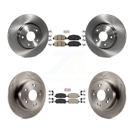 Front Rear Ceramic Pads And Disc Brake Rotors Kit For 2016-2022 Honda HR-V K8A-103698