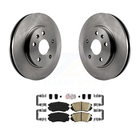 Front Disc Brake Rotors Ceramic Pad Kit For Chevrolet Malibu Buick Regal LaCrosse Limited K8A-103725