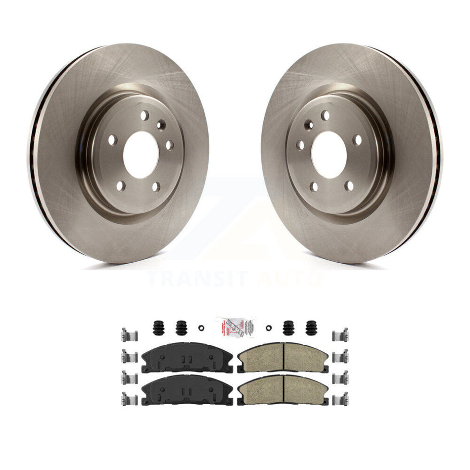 Front Brake Rotor And Ceramic Pad Kit For 2013 Ford Explorer Sport With Heavy Duty Brakes K8A-103738