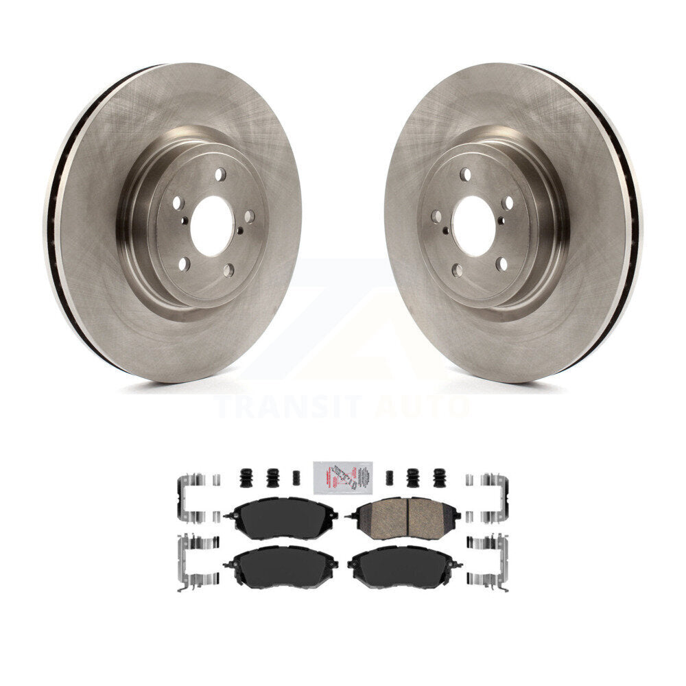Front Disc Brake Rotors And Ceramic Pads Kit For Subaru Forester Outback Legacy K8A-103788