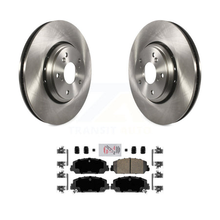 Front Disc Brake Rotors And Ceramic Pads Kit For Honda Civic Accord K8A-103814