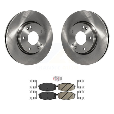 Front Disc Brake Rotors And Ceramic Pads Kit For Hyundai Elantra K8A-103826