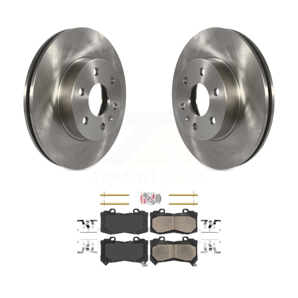 Front Disc Brake Rotors And Ceramic Pads Kit For 2015-2020 Chevrolet Colorado GMC Canyon K8A-103832