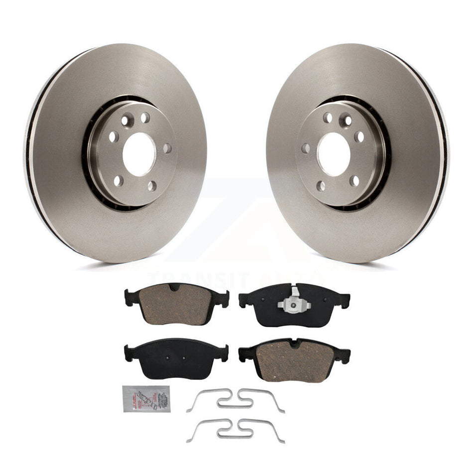 Front Brake Rotor And Ceramic Pad Kit For 2017 Volvo XC60 With 328mm Diameter K8A-103834