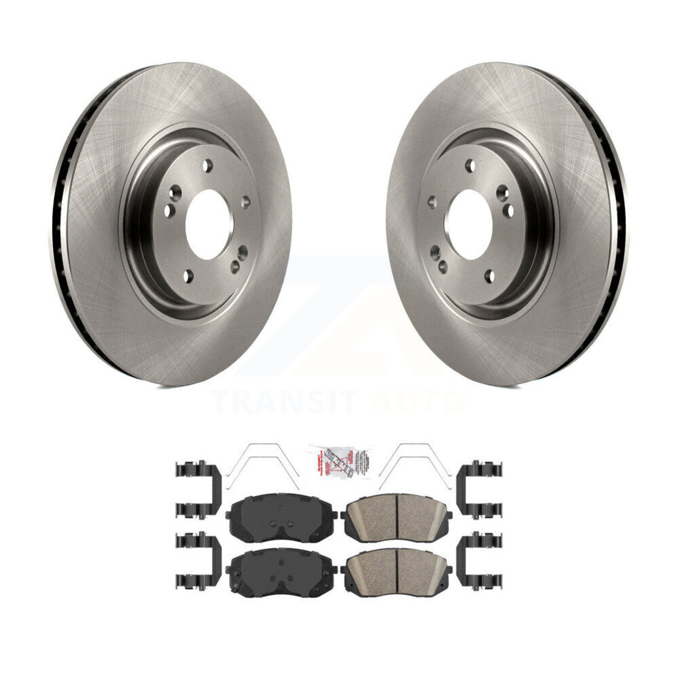 Front Disc Brake Rotors And Ceramic Pads Kit For Hyundai Sonata Kia Optima K8A-103842
