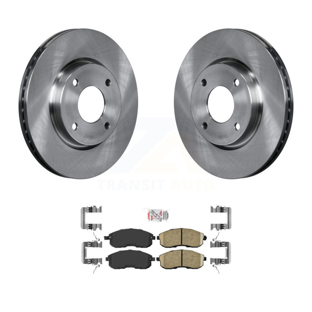 Front Disc Brake Rotors And Ceramic Pads Kit For Nissan Sentra Cube K8A-103849