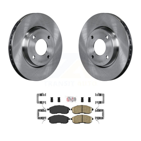 Front Disc Brake Rotors And Ceramic Pads Kit For Nissan Sentra Cube K8A-103850