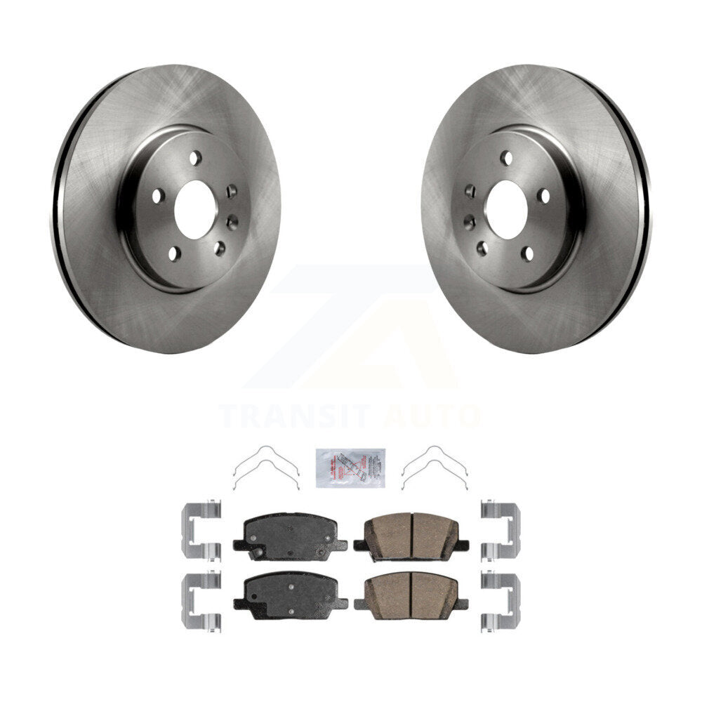 Front Disc Brake Rotors And Ceramic Pads Kit For Buick Encore Chevrolet Trax K8A-103895