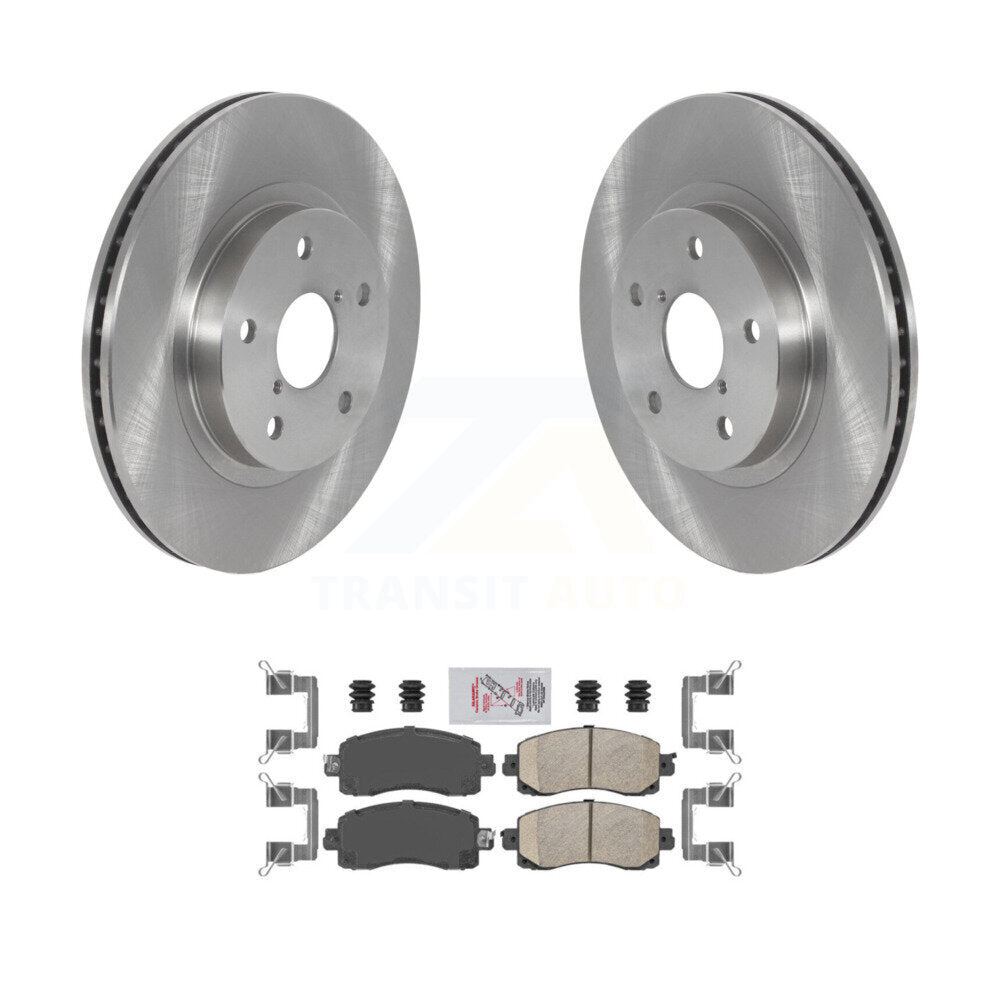 Front Brake Rotor And Ceramic Pad Kit For Subaru Forester With 294mm Diameter K8A-103901