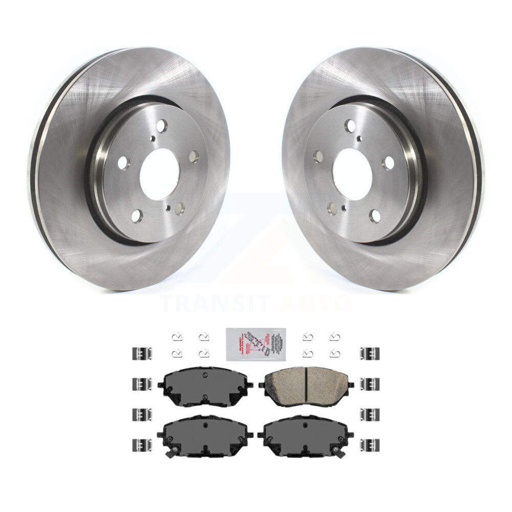 Front Disc Brake Rotors And Ceramic Pads Kit For Toyota C-HR K8A-103902
