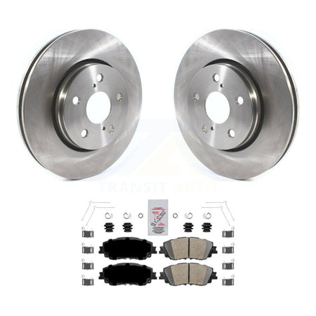 Front Brake Rotor And Ceramic Pad Kit For 2019 Toyota C-HR Vehicles Manufactured In Japan K8A-103903
