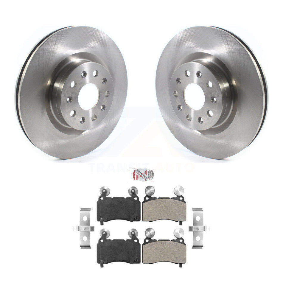 Front Disc Brake Rotors And Semi-Metallic Pads Kit For Cadillac Chevrolet Camaro CTS CT6 K8A-103914
