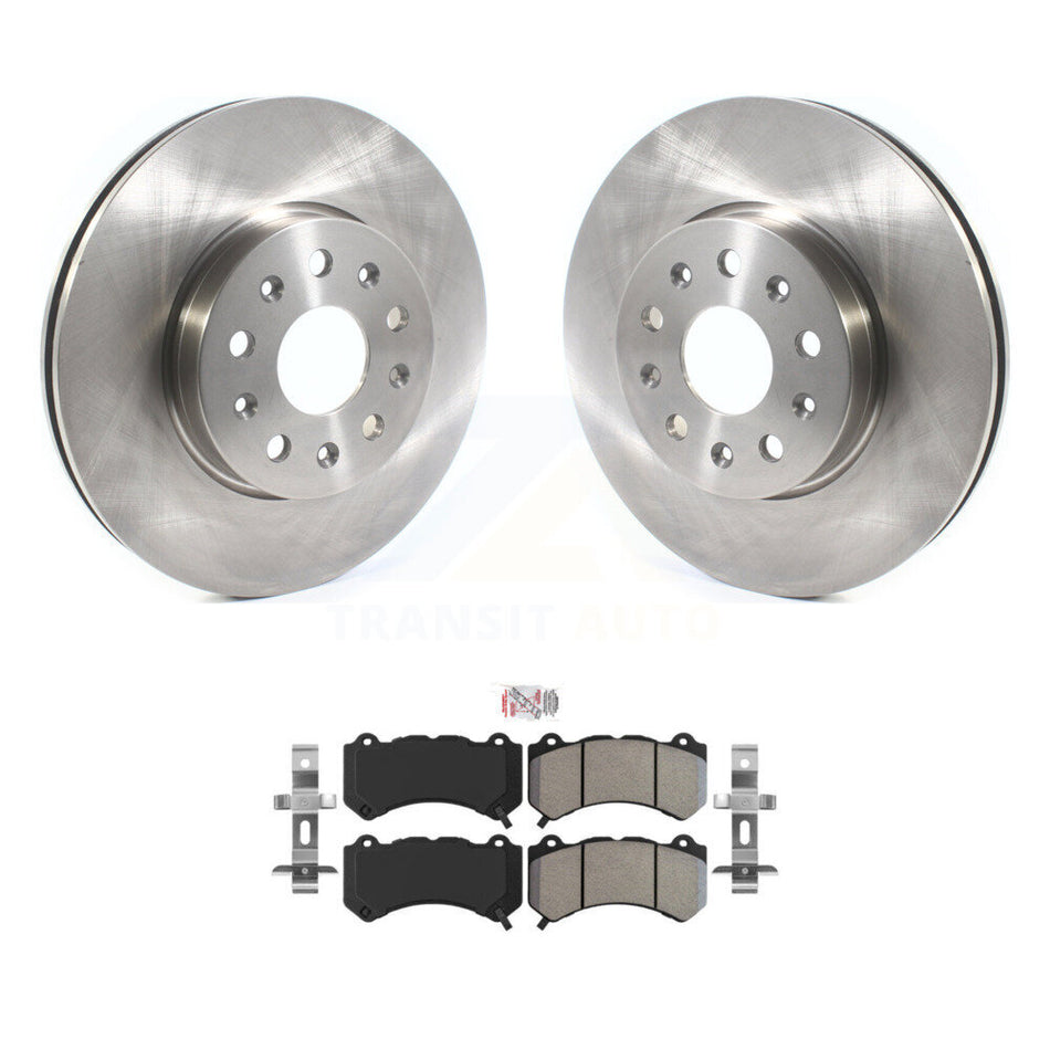 Front Disc Brake Rotors And Semi-Metallic Pads Kit For Chevrolet Camaro LT LS K8A-103917
