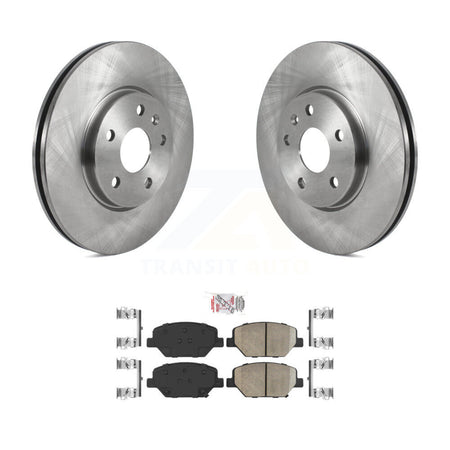 Front Disc Brake Rotors And Ceramic Pads Kit For 2019 Buick Envision Cadillac XT4 K8A-103924