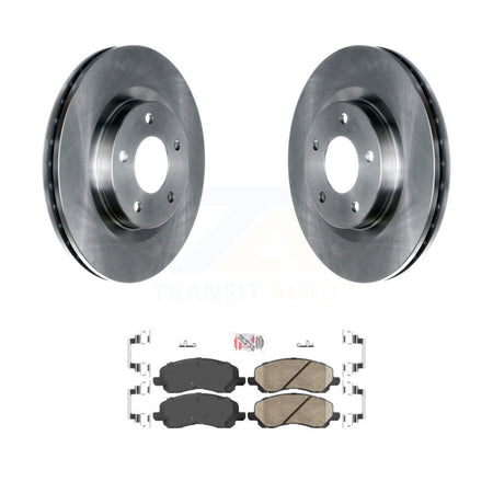 Front Brake Rotors Ceramic Pad Kit For Mitsubishi Jeep RVR Outlander Patriot Lancer Dodge K8A-103942