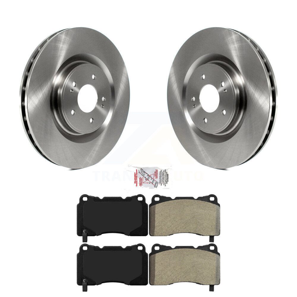 Front Disc Brake Rotors And Semi-Metallic Pads Kit For Mitsubishi Lancer K8A-103943