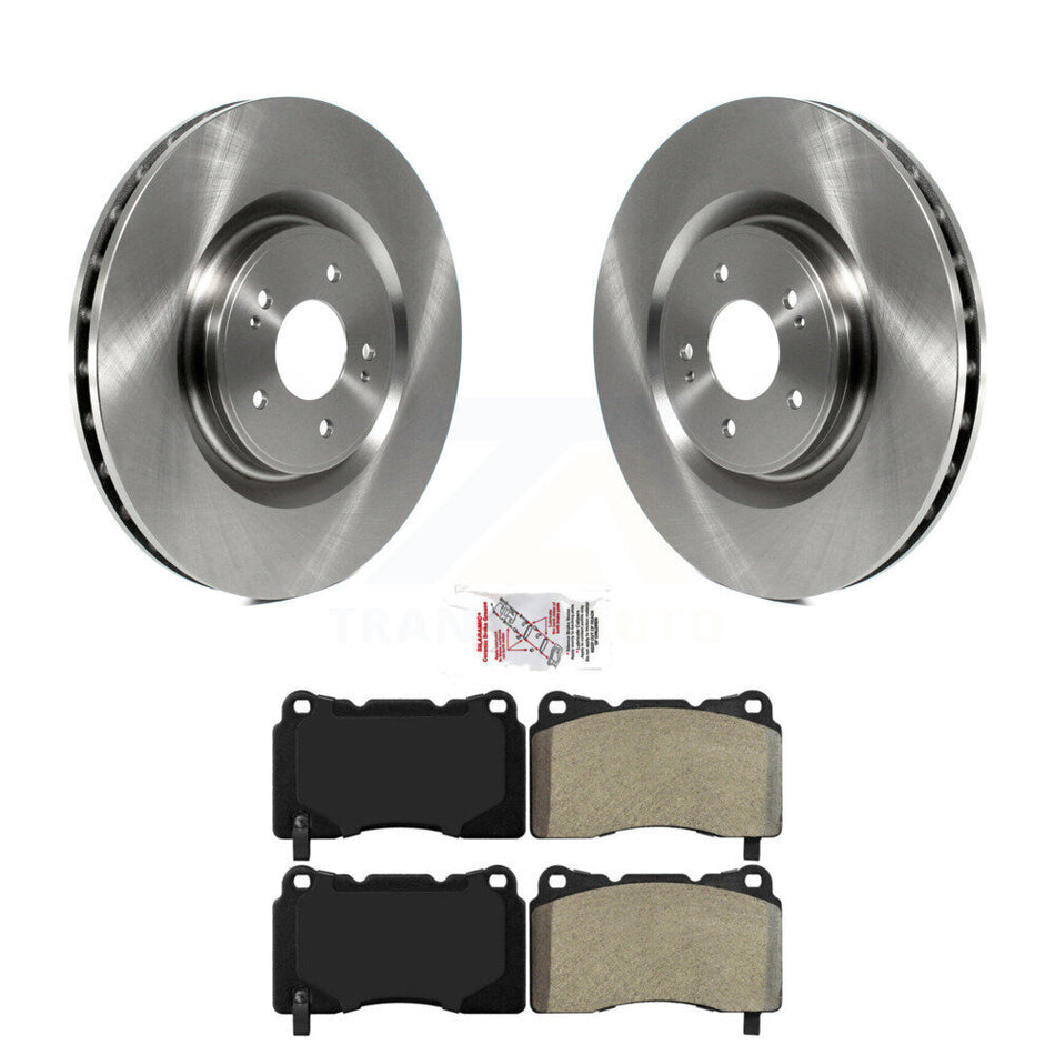 Front Disc Brake Rotors And Semi-Metallic Pads Kit For Mitsubishi Lancer K8A-103943