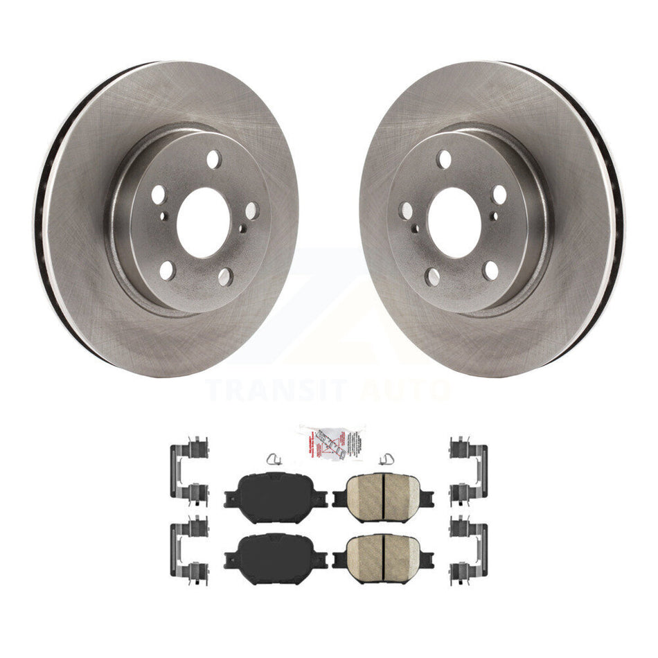 Front Disc Brake Rotors And Ceramic Pads Kit For 2001 Toyota Celica GT K8A-103953