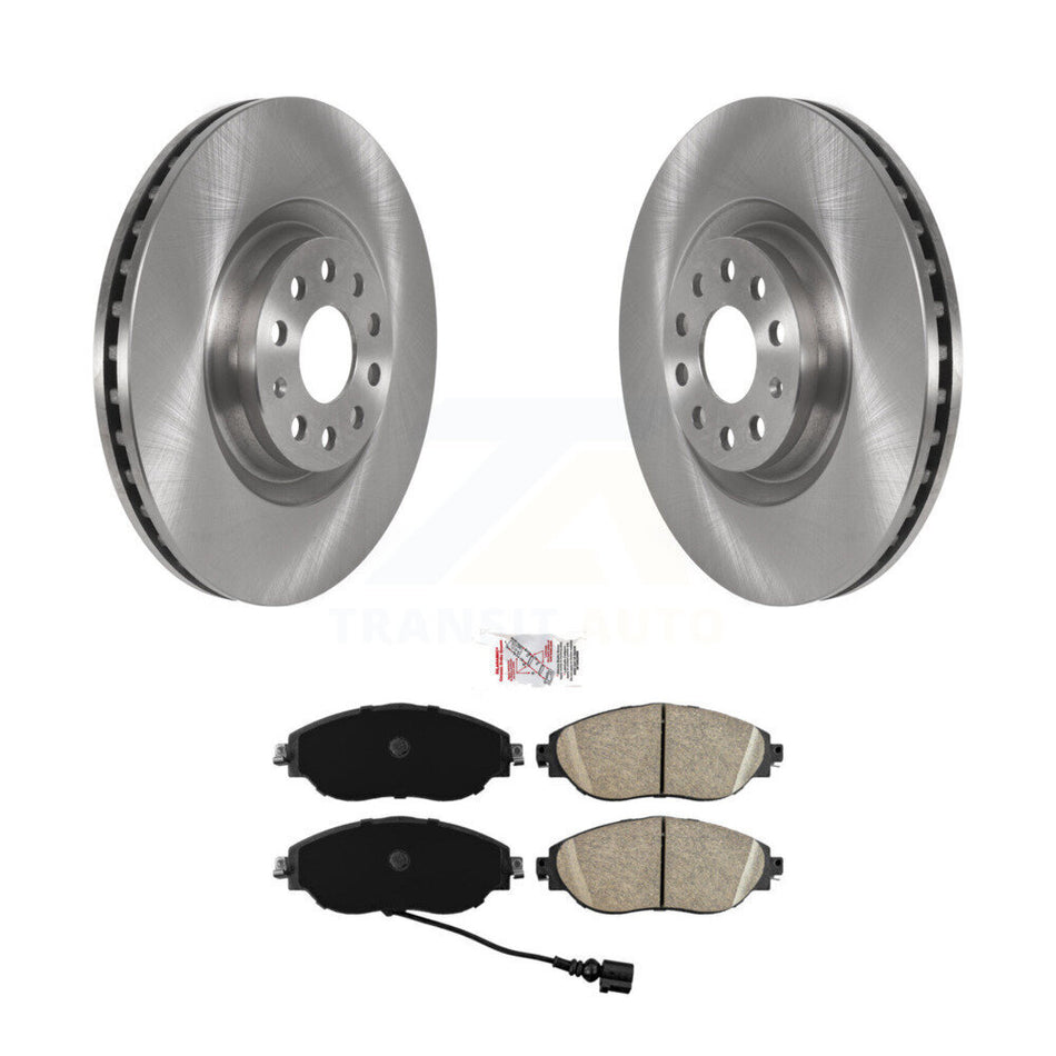Front Disc Brake Rotor Ceramic Pad Kit For Volkswagen Jetta Golf R GTI Audi S3 A3 Quattro K8A-103961
