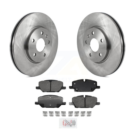 Front Disc Brake Rotors And Ceramic Pads Kit For Buick Envision Cadillac XT4 K8A-103966