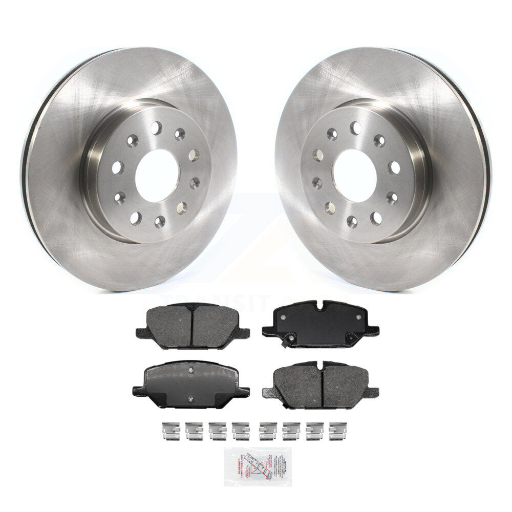 Front Disc Brake Rotors And Ceramic Pads Kit For Chevrolet Camaro K8A-103968