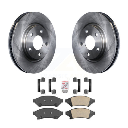 Front Brake Rotors & Ceramic Pad Kit For Buick Pontiac LaCrosse Grand Prix Allure Montana K8A-103980