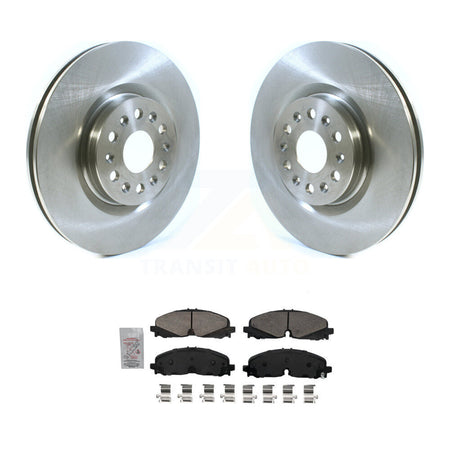 Front Disc Brake Rotors And Ceramic Pads Kit For 2021 Cadillac XT5 Buick Enclave XT6 K8A-103985