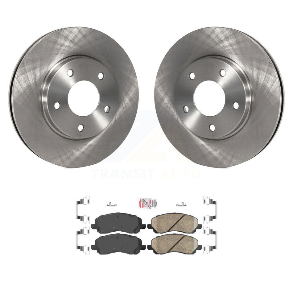 Front Brake Rotor & Ceramic Pad Kit For Chrysler Sebring Mitsubishi Lancer Eclipse Galant K8A-104000