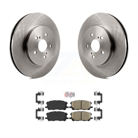 Front Disc Brake Rotor And Ceramic Pad Kit For Lexus RX350 RX330 Toyota Highlander RX400h K8A-104012