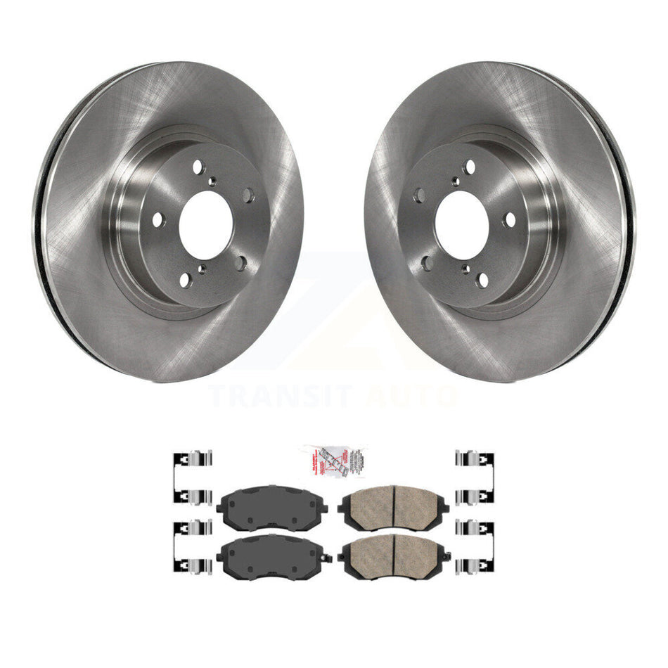Front Disc Brake Rotors And Ceramic Pads Kit For Subaru Impreza Legacy Saab 9-2X K8A-104093