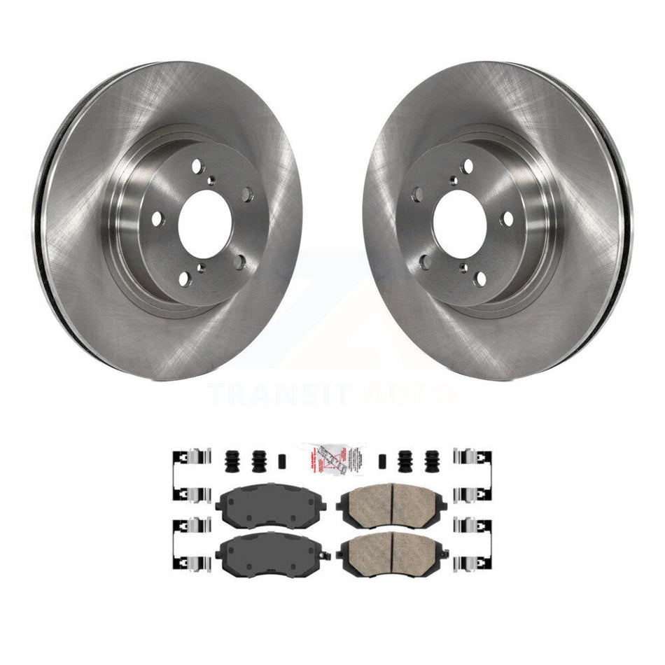 Front Disc Brake Rotors And Ceramic Pads Kit For Subaru Impreza Legacy Saab 9-2X K8A-104095