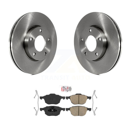 Front Disc Brake Rotors And Ceramic Pads Kit For Mazda 3 Sport K8A-104122