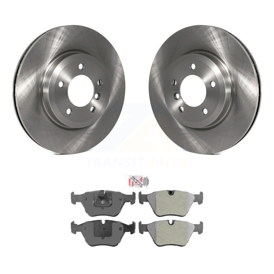 Front Disc Brake Rotors And Semi-Metallic Pads Kit For BMW 330Ci Z4 330i 330xi K8A-104159