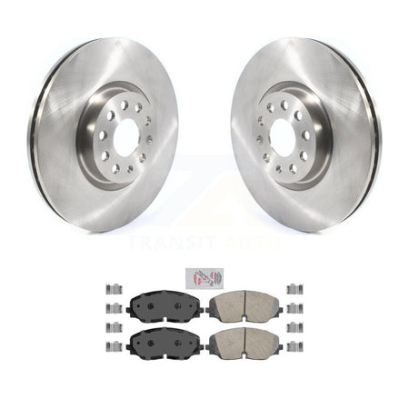 Front Disc Brake Rotors And Ceramic Pads Kit For Volkswagen Atlas Cross Sport K8A-104169