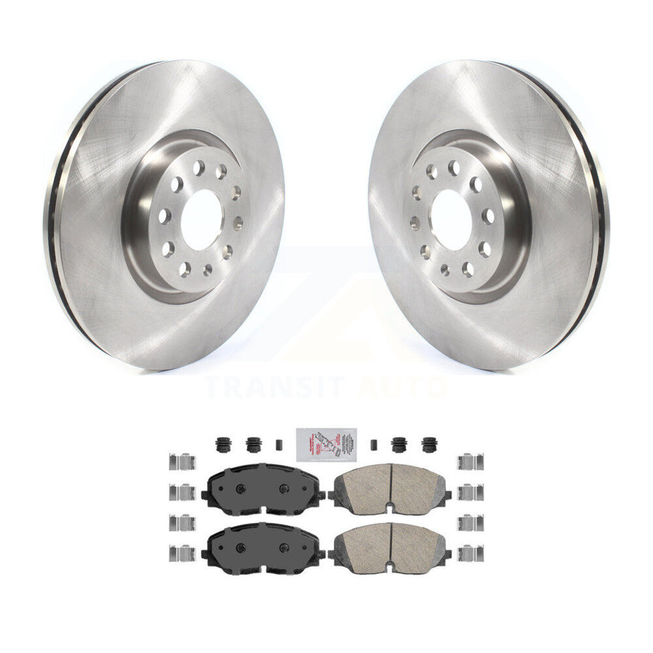 Front Disc Brake Rotors And Ceramic Pads Kit For Volkswagen Atlas Cross Sport K8A-104170