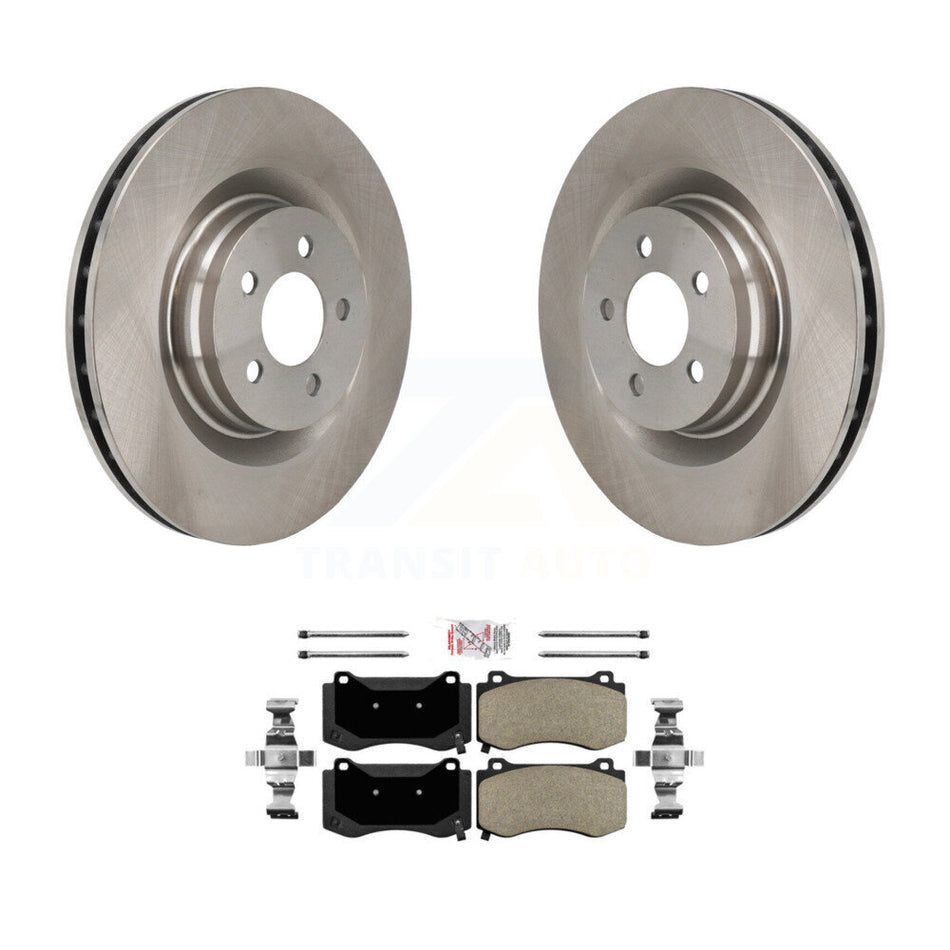 Front Brake Rotors Semi-Metallic Pad Kit For Dodge Charger Chrysler 300 Challenger Magnum K8A-104199