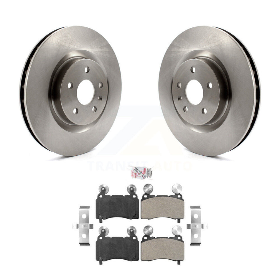 Front Disc Brake Rotors And Semi-Metallic Pads Kit For Chevrolet Camaro SS K8A-104228