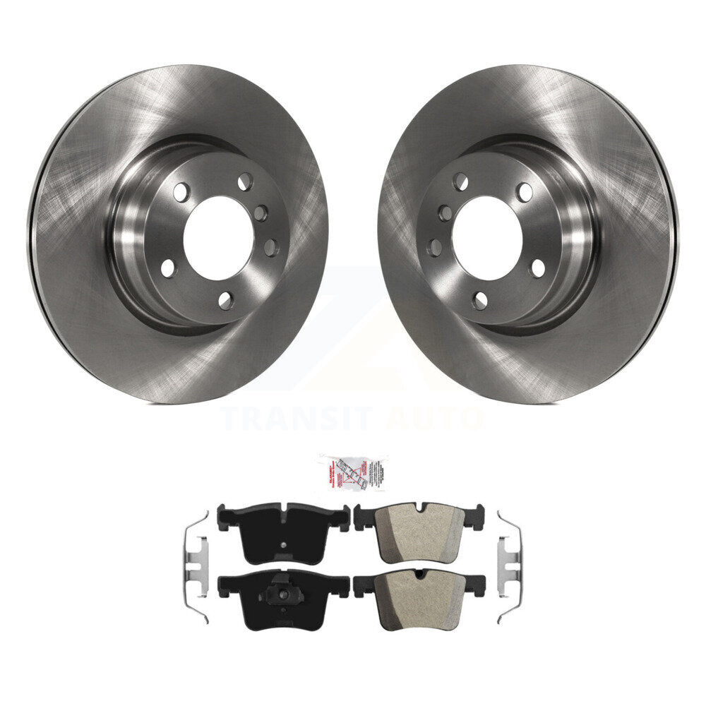Front Brake Rotor Semi-Metallic Pad Kit For BMW 328i 330e With 330mm Diameter K8A-104247