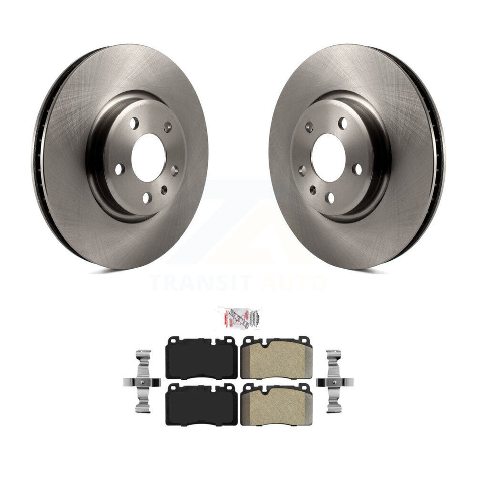 Front Disc Brake Rotors And Semi-Metallic Pads Kit For Audi Q5 K8A-104253