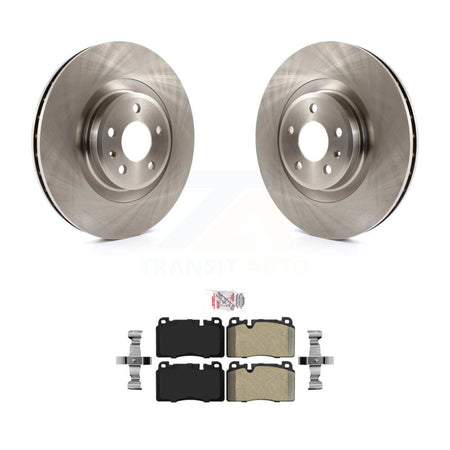 Front Disc Brake Rotors And Semi-Metallic Pads Kit For Audi Q5 K8A-104254