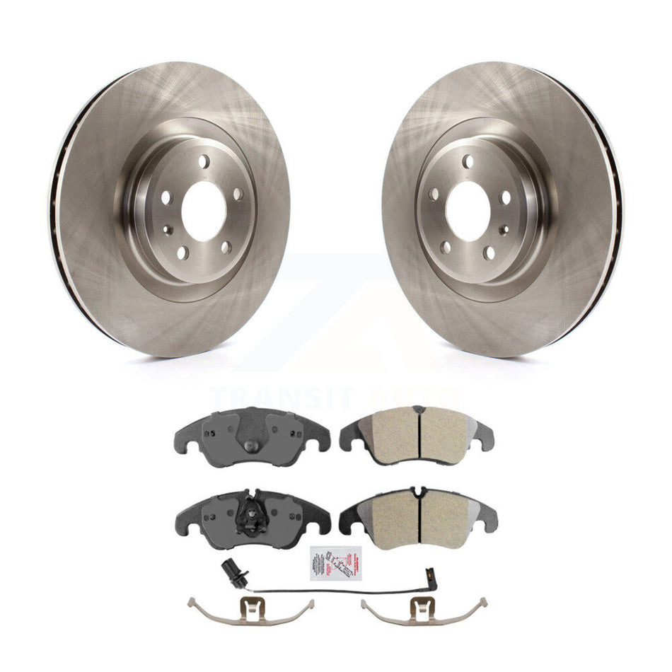 Front Disc Brake Rotors And Semi-Metallic Pads Kit For Audi Q5 A4 Quattro S4 S5 A6 A7 A5 K8A-104255