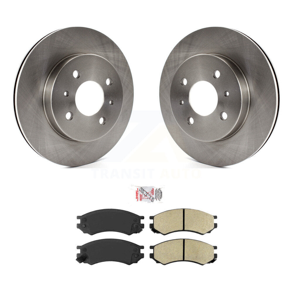 Front Disc Brake Rotor And Semi-Metallic Pad Kit For Saturn SL1 SC1 SL2 SC2 SL SW2 SW1 SC K8A-104270