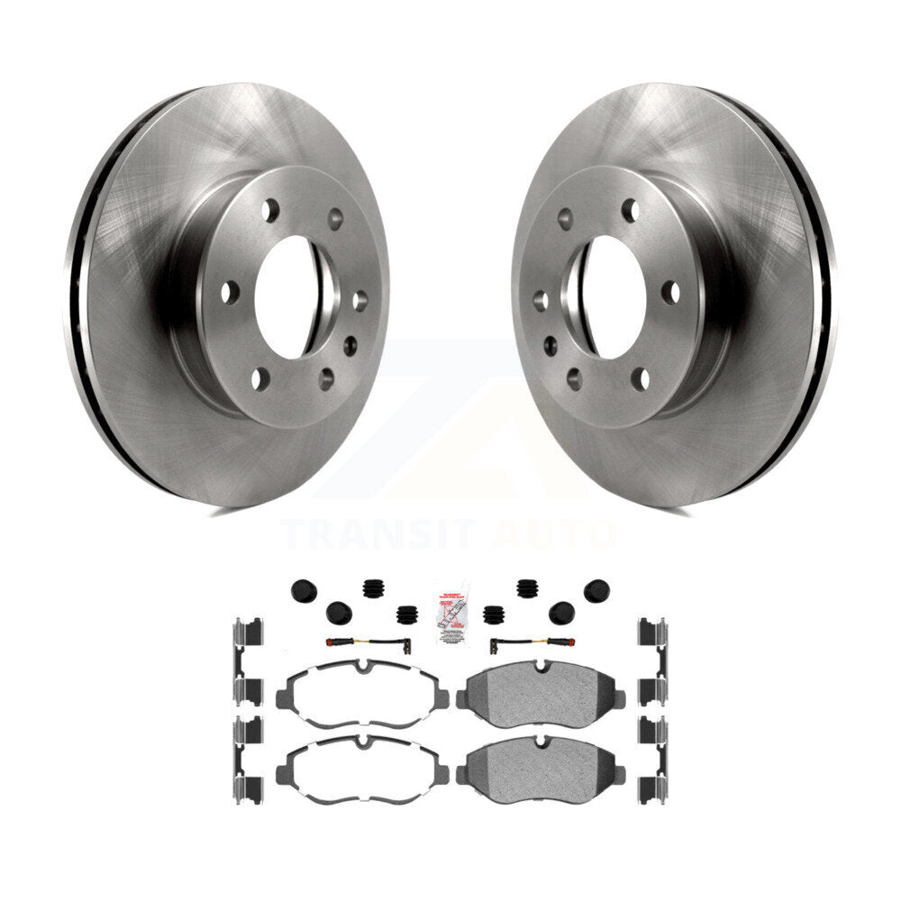 Front Disc Brake Rotors And Semi-Metallic Pads Kit For Sprinter 2500 Mercedes-Benz Dodge K8A-104273
