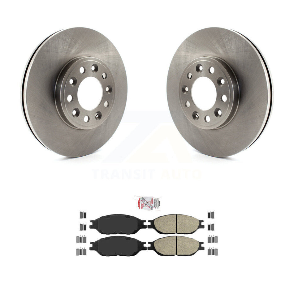 Front Disc Brake Rotors And Semi-Metallic Pads Kit For 1999-2003 Ford Windstar K8A-104276