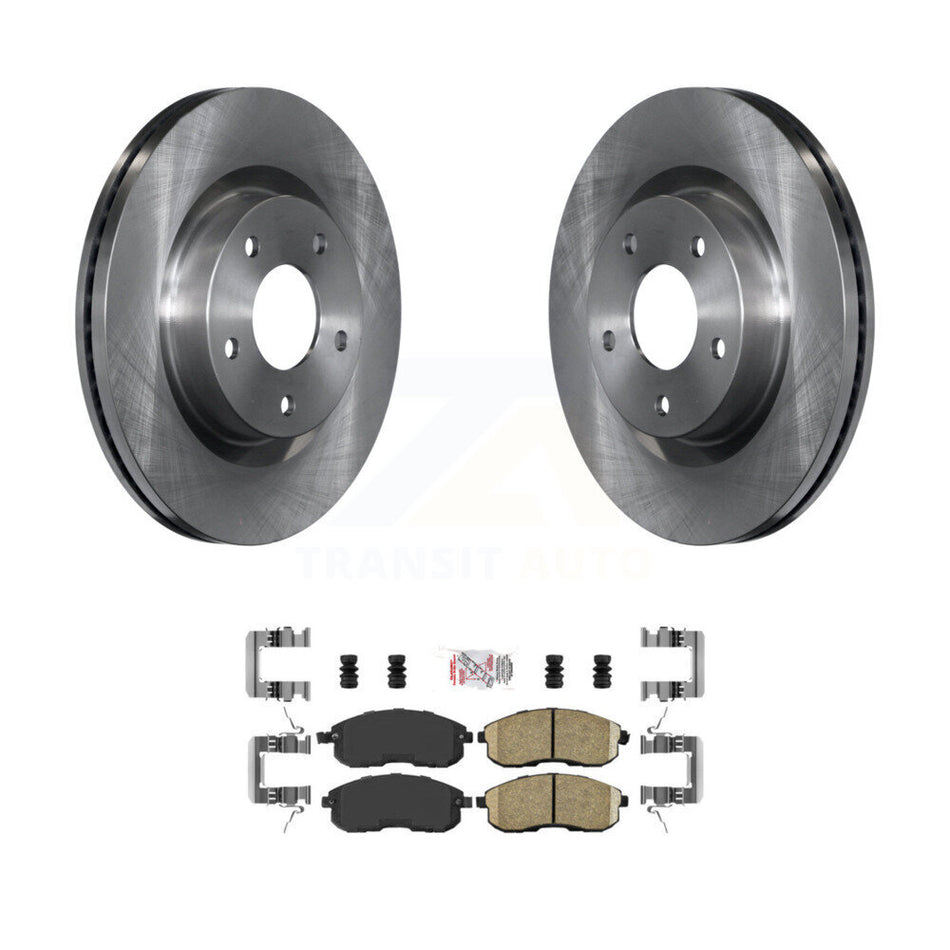Front Disc Brake Rotors And Ceramic Pads Kit For Nissan Altima K8A-104292