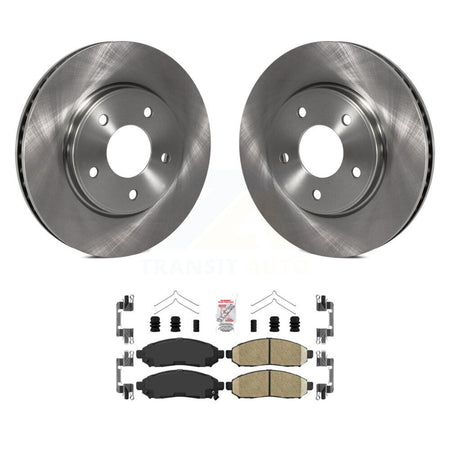 Front Disc Brake Rotors And Ceramic Pads Kit For Nissan NV200 LEAF Chevrolet City Express K8A-104329